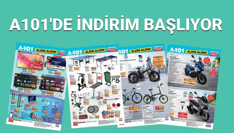 A101 12 Haziran 2025 Aktüel Kataloğu: Spor ve Teknolojide İndirim Fırsatları
