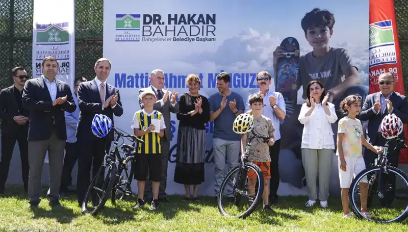 Bahçelievler'de Yenilik: Mattia Ahmet Minguzzi Skate Parkı Açıldı