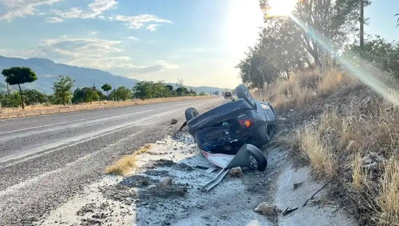 Adıyaman’da Otomobil Takla Attı: Kaza Anı ve Yaralıların Durumu