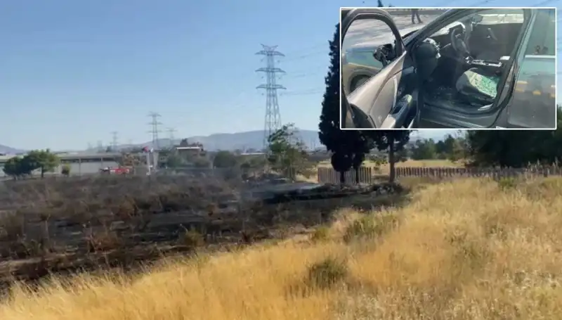 İzmir'de Yangın Paniği: Otluk Alanı AVM Otoparkını Tehdit Etti!