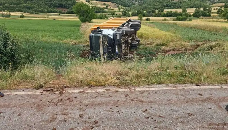 Tokat'ta Kamyon Kazası: Şoför Trajik Şekilde Hayatını Kaybetti