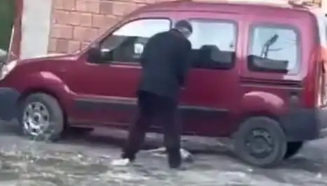 Sokak Ortasında Köpeğe Uygulanan Şiddet Olayı Tepkilere Neden Oldu