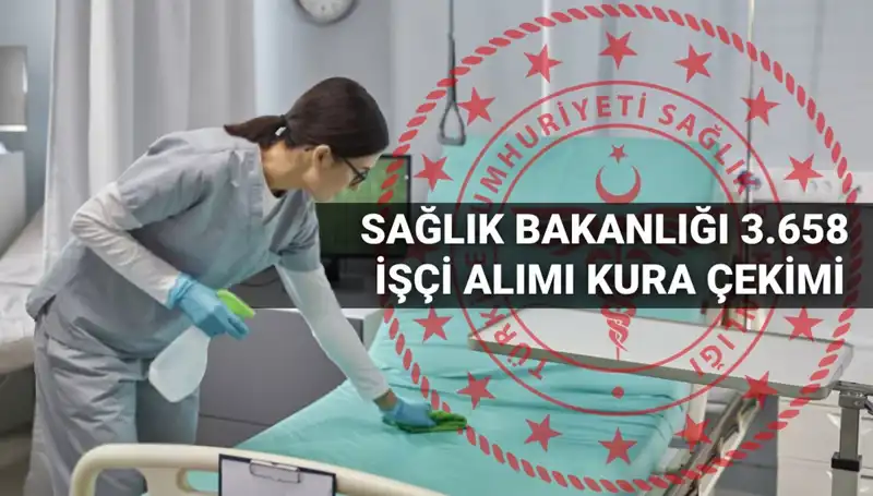 2025 Yılı Sağlık Bakanlığı Kura Tarihleri: 3.658 İşçi Alımı Süreci Başlıyor!