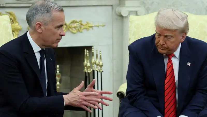 Trump'ın Beyaz Saray Tartışmasında Hedefi Kanada Oldu